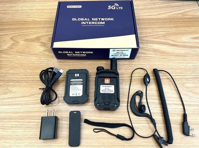 bộ đàm 5g motorola ip-w60